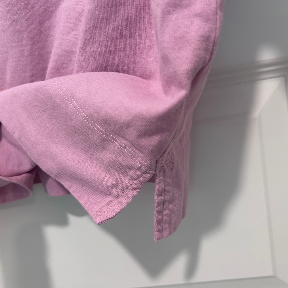 Everlane The Retro Jersey Polo in Pale Mauve Orchid Size Small - Picture 5 of 8